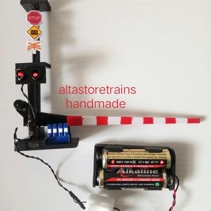 sygk- Miniatur Pintu Palang Kereta Pjl