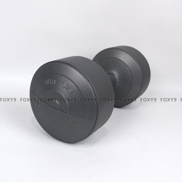 BARBEL DUMBEL PLASTIK 5 KG BARBEL 5 KG