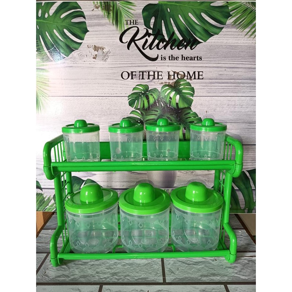 Kitchen Set/Wadah Bumbu/Tempat Bumbu/Toples Bumbu Dapur Set Kitchenware Berkualitas