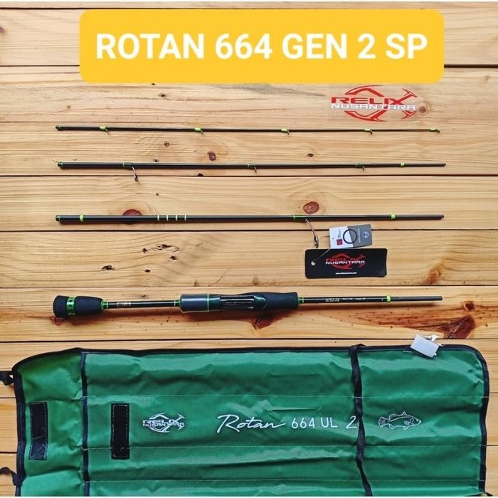 Ready Relix Nusantara Joran Rotan 664 GEN 2