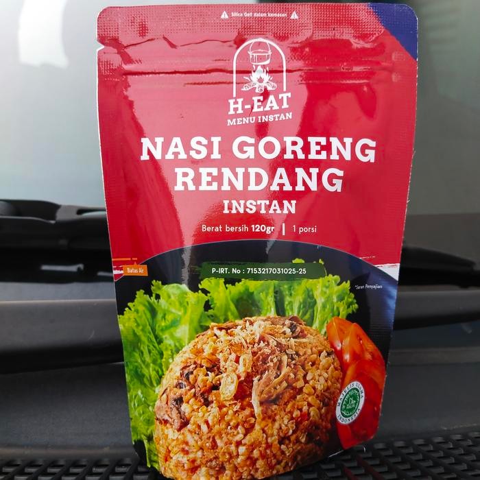 Menu Instan H EAT Nasi Goreng Rendang Instan