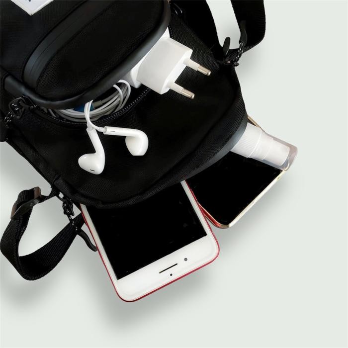 Tas Selempang Cowok Skena Sling Bag Mini Kecil Pria Wanita Keren Vintage Unisex Obi Mateswell Tswl