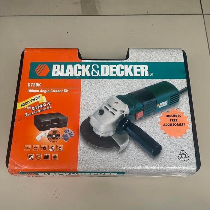 Gerinda 4" Black & Decker Model G-720 720 Watt 220 Volt