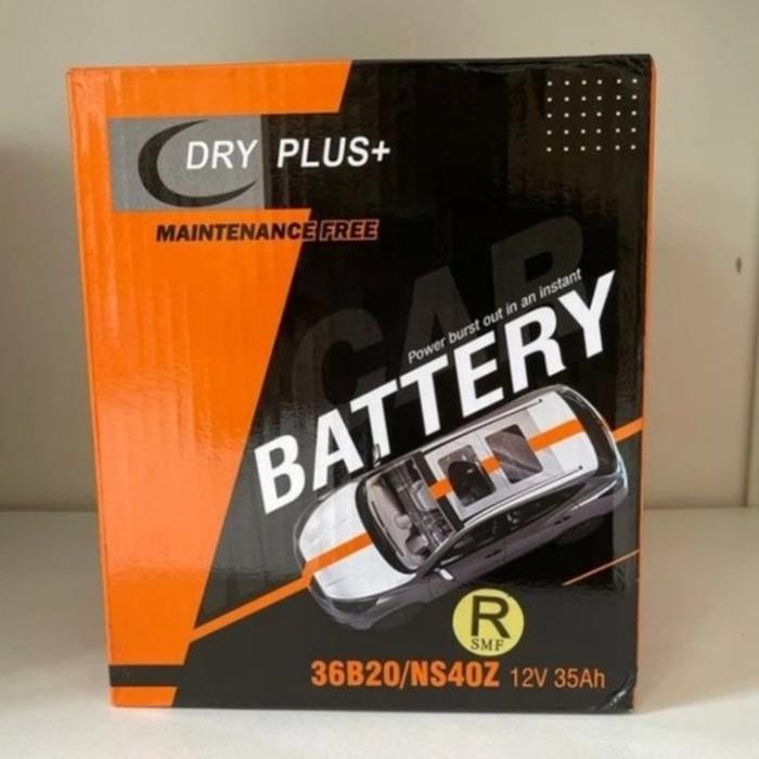 Aki MF mobil LCGC DRY PLUS + 36B20R/NS40Z 36B20L NS40ZL murah