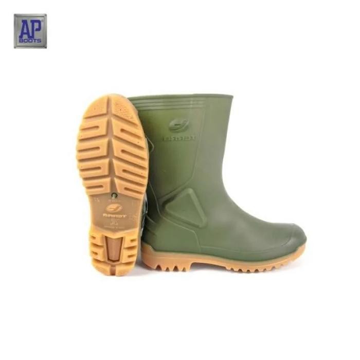 AP BOOTS TERRA ECO 5 SEPATU BOOT HUJAN SIZE 25 - 27 ( 37 - 42 ) HIJAU SETENGAH BETIS DEWASA