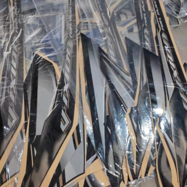 ORIGINAL Striping Stiker Polet List motor yamaha vixion 2012 old hitam list body standar berkualitas