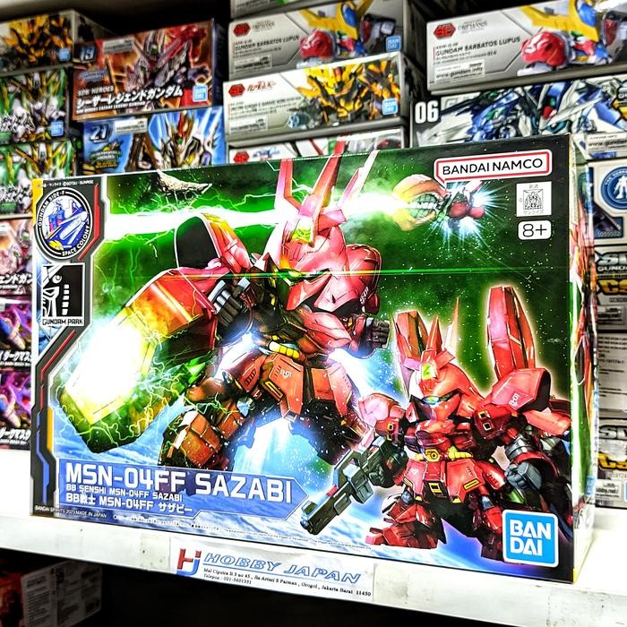 SD BB Senshi MSN-04FF Sazabi ( Gundam Side-F Ver )