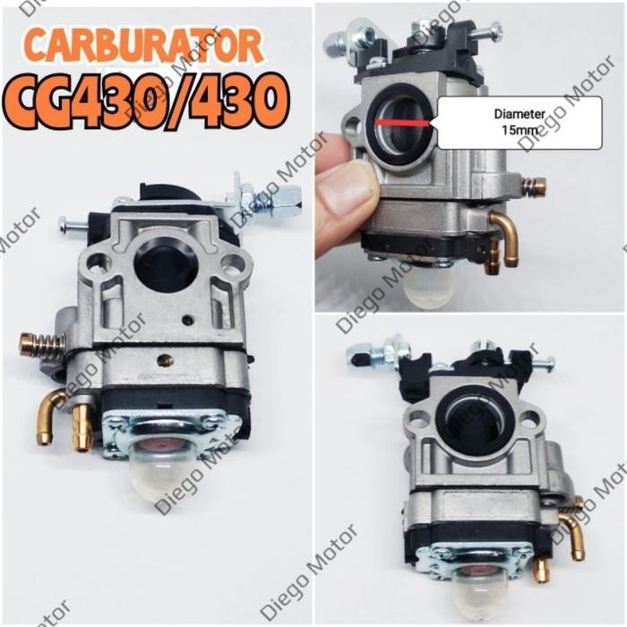 BG430 CG430 Karburator Mesin Potong Rumput 2tak Krisbow OutBoard Bor Tanah ie40F