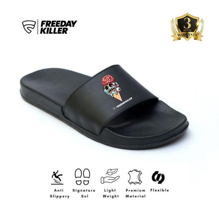 Super Freeday Killer Sandal Slippers Pria Yezzy Slippers Sandal Selop Pria Wanita Sandal Distro Pria