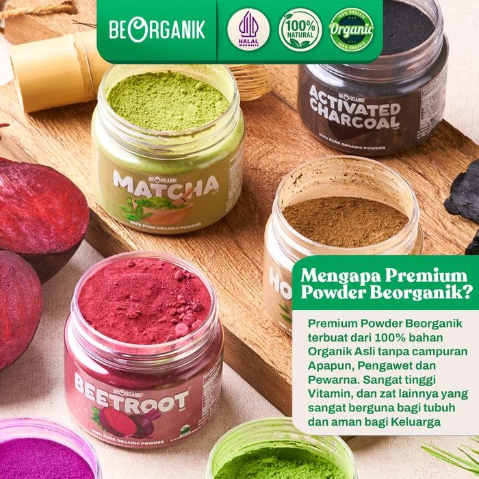 3kyl- Beorganik Barley Grass Powder / Rumput Barley Bubuk 50Gr
