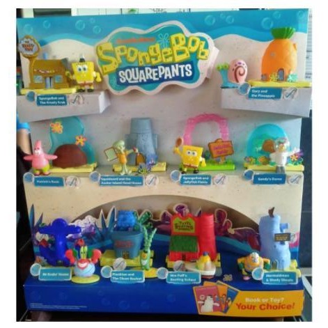 ItemNews- Mainan Anak Happy Meal Mcd Mcdonald Mcdonalds Spongebob Squarepants