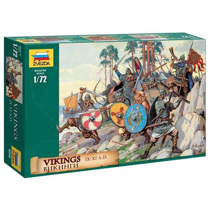 Figure Vikings Skala 1:72 Zvezda