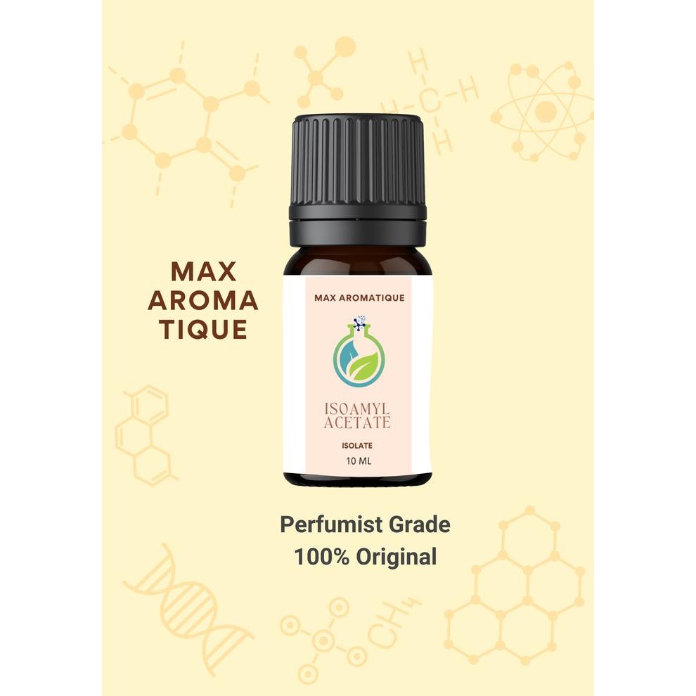 Max Aromatique Isoamyl acetate Isolate - 100% Bersertifikat Murni Perfumist Grade Aroma Pisang