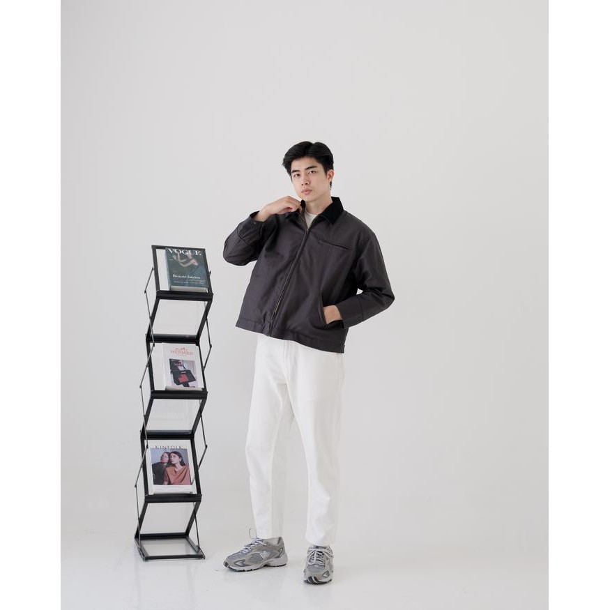 TERMURAH Harven - Nottingham Work Jacket Canvas Boxy Fit Detroit Jacket Alternative READY STOCK