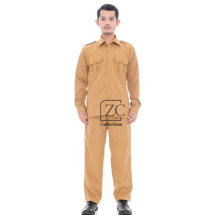 TERMURAH Baju pns pemda baju pemda baju guru seragam guru seragam pns khaki READY STOCK