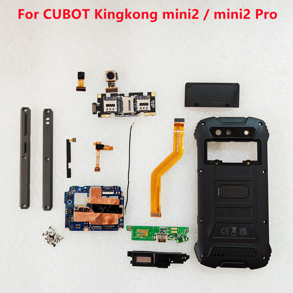 For Cubot Kingkong Mini2 Back Cover Sim Card Cover Speaker Cable External Buttons Screw Antenna Usb