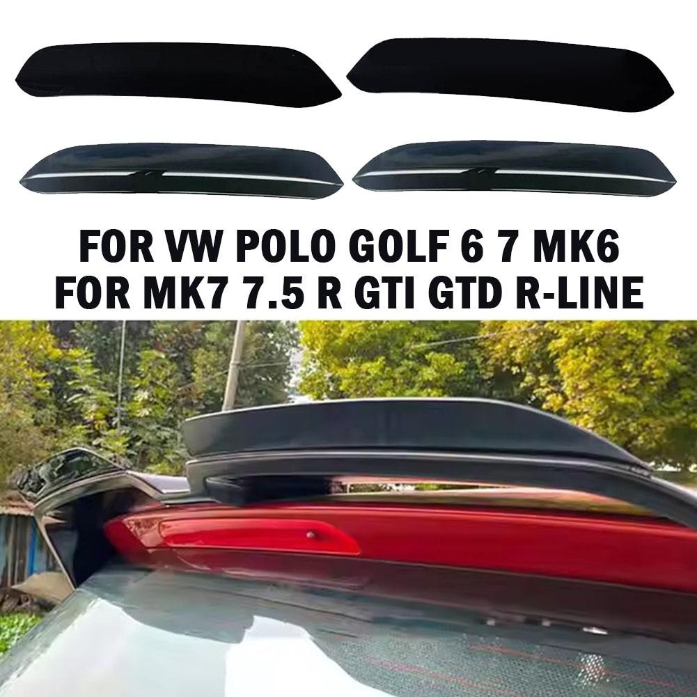 Car Roof Spoiler Extentions Flaps Rear Wing Fit Vw Polo Golf 6 7 Rearrear Roof Trunk Spoiler Tail