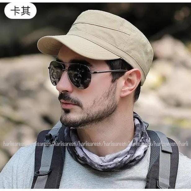 aayk- Topi Komando Topi Militer Topi Army Pria Wanita Topi Best Quality Topi Lidah Pendek