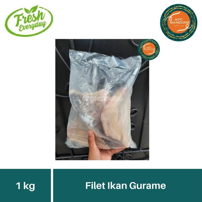 Eat77- Fillet Ikan Gurame Beku 1Kg Fish Filet Gurame Frozen 1 Kg