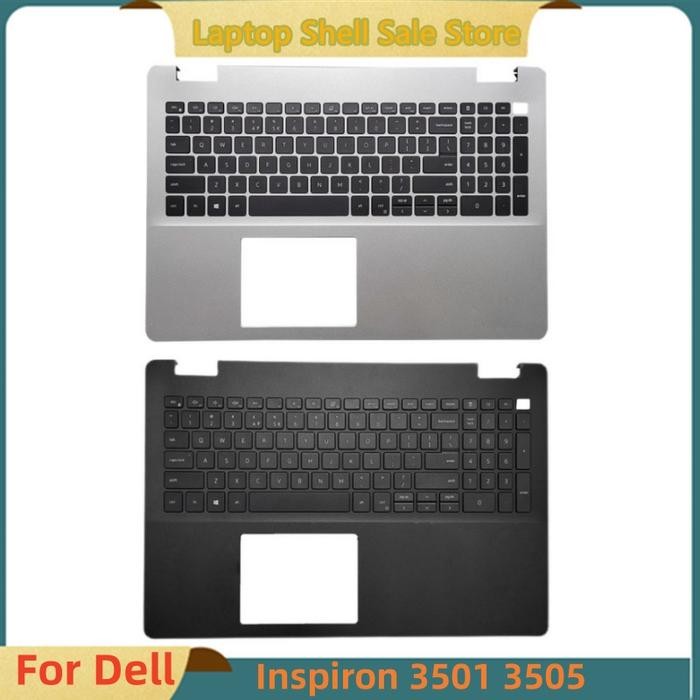 Casing Laptop New For Dell Inspiron 15 3501 3505 Palmrest Case With Backlit Keyboard 033HPP 064D8T