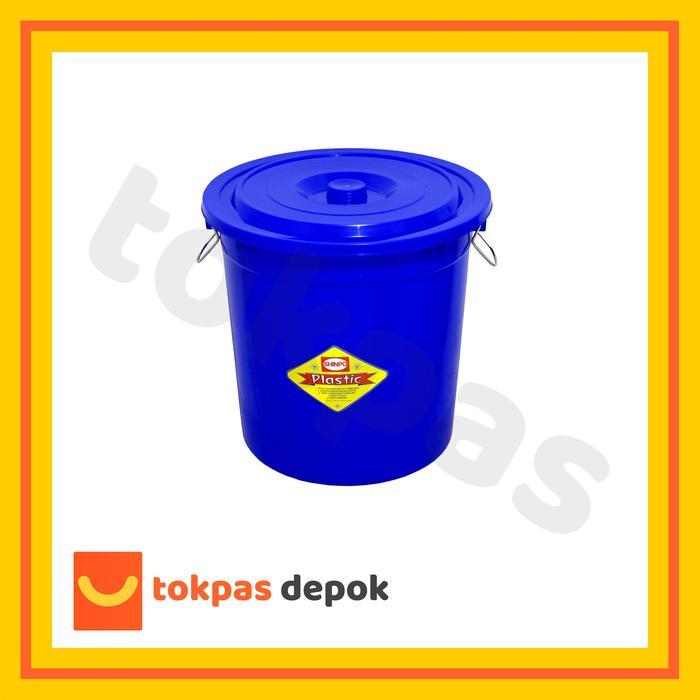 Ember Air Plastik Tutup 50 L Shinpo 150 T - Kirim Ke Seluruh Indonesia Tong ember 80 liter jumbo