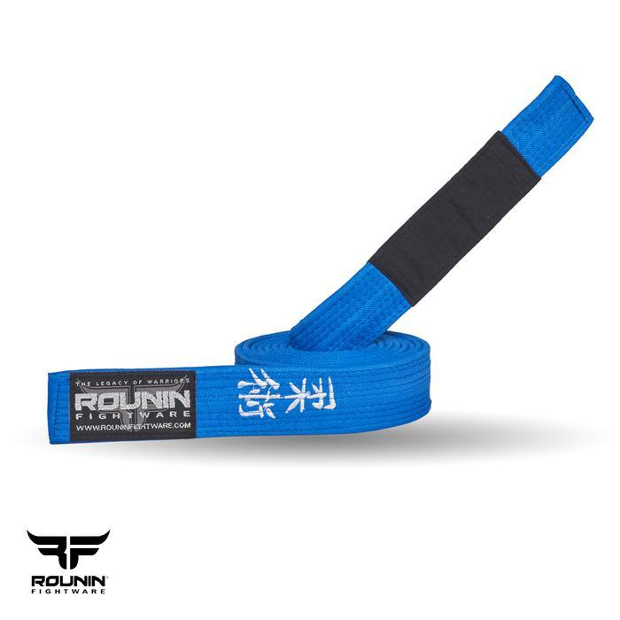 ROUNIN Sabuk BJJ GI Kimono Standar Internasional 70% Katun 30% EVA Anti Bakteri dengan Rank Sleeve U