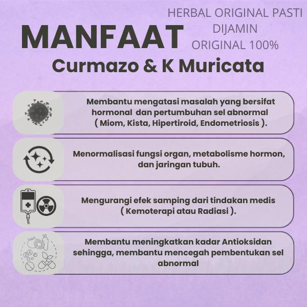 Obat Kista Miom Kanker Tumor Keputihan Ampuh Curmazo & K Muricata Original Terbaru 