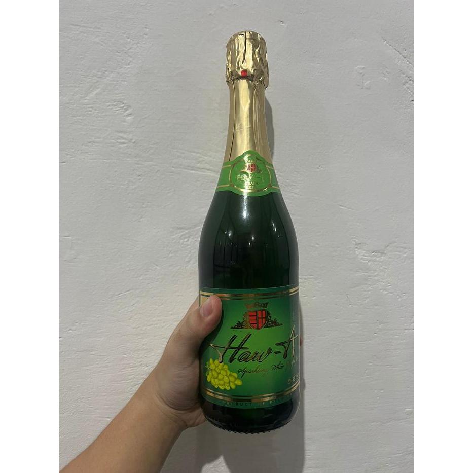 Haw A White Sparkling Grape Juice / Haw A Sparkling Juice Putih Non Alkohol 750Ml Terlaris