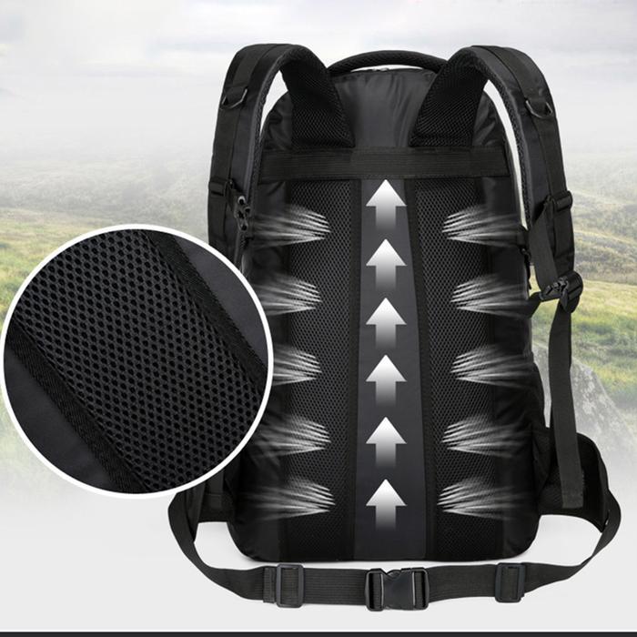 Eiger - Tas Gunung 60L Tas Carrier Olahraga Outdoor Tas Pria Tr113