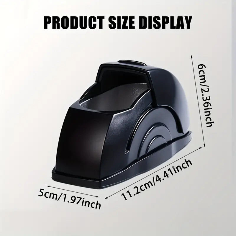 Car Ashtray With Lid Automatic Closed Design Vehicle Interior Accessories Portable Anti Splash Ash