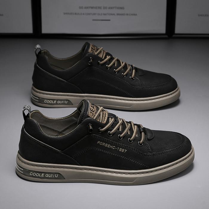 Eiger - Sepatu Tali Hitam Putih Kulit Pantofel Pria Formal Dan Sneakers Sepatu Casual Pria Shoes