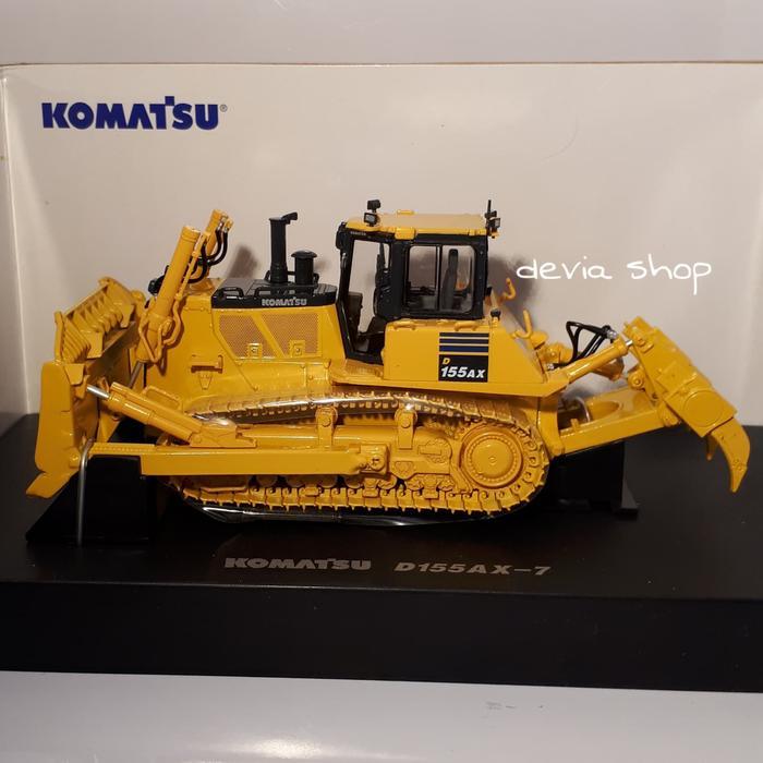 Uzwajahshop - Miniatur Diecast Alat Berat Dozer Komatsu D155Ax