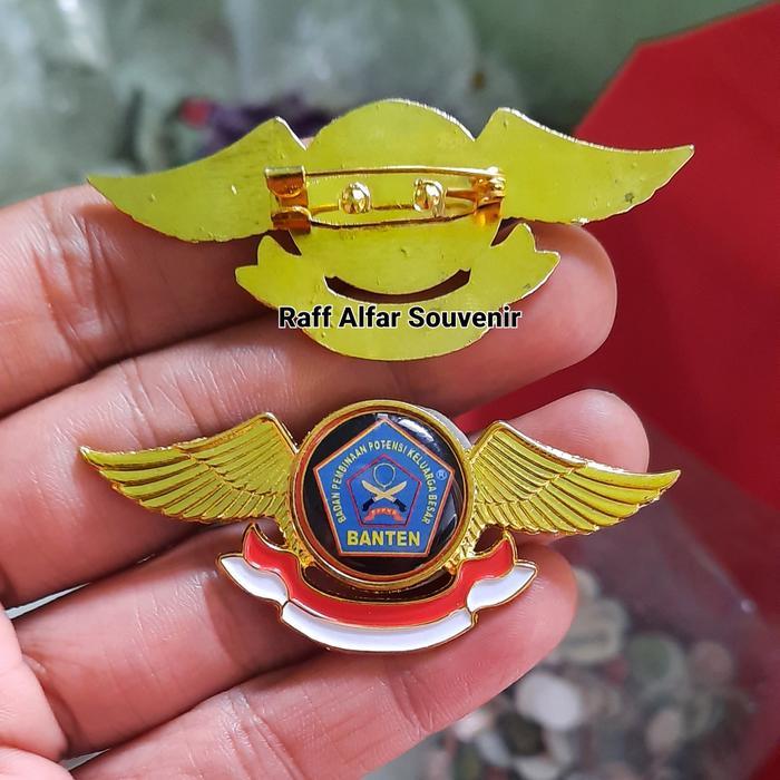 PIN BPPKB BANTEN MODEL WING PIN BPPKB