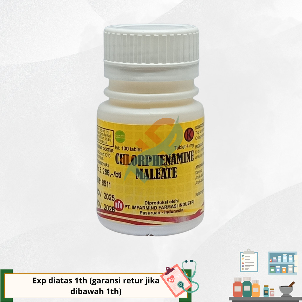 CTM 4 MG TAB POT  - POT