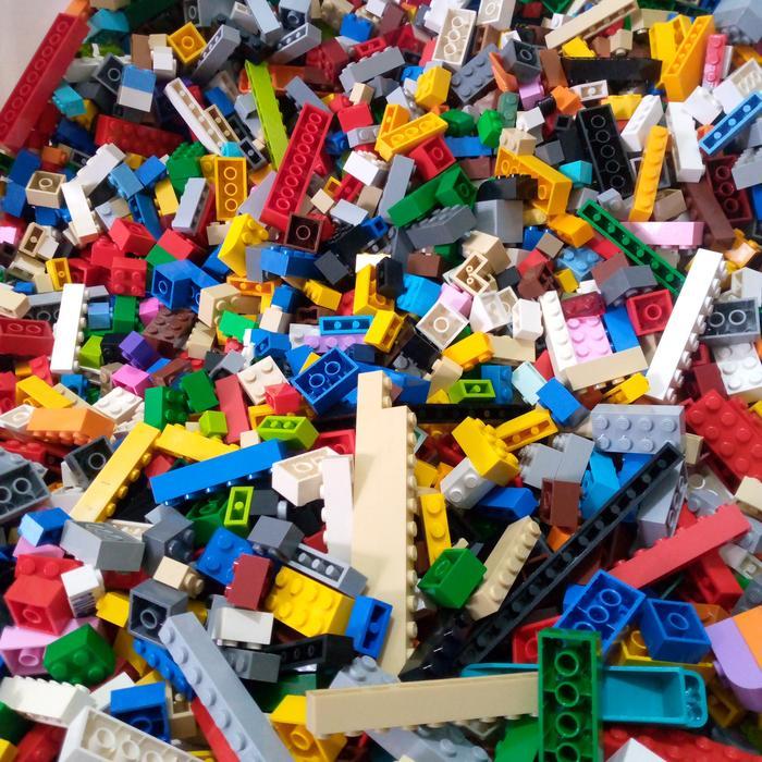 Lego Brick Curah / Lego Curah Basic Kiloan Terlaris
