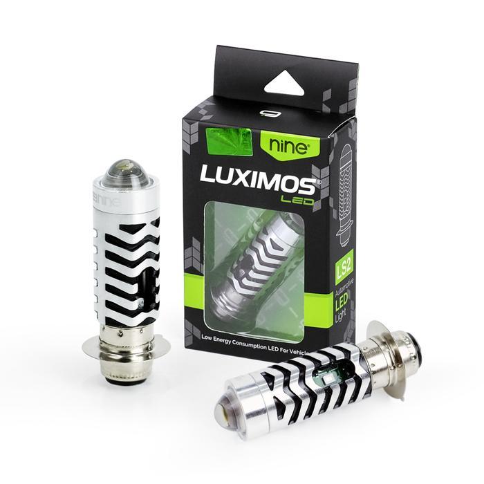 Promo Luximos Lampu Utama Motor Mini Projie Led H6 Projector Laser Putih Kuning (Hi/Lo) Csp Chip Pnp