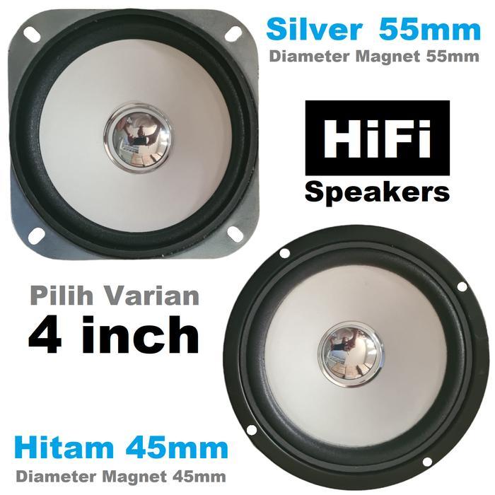 Woofer 4 Inch Hifi Bass Vocal For Amplifier Pam8403 Bluetooth Speaker