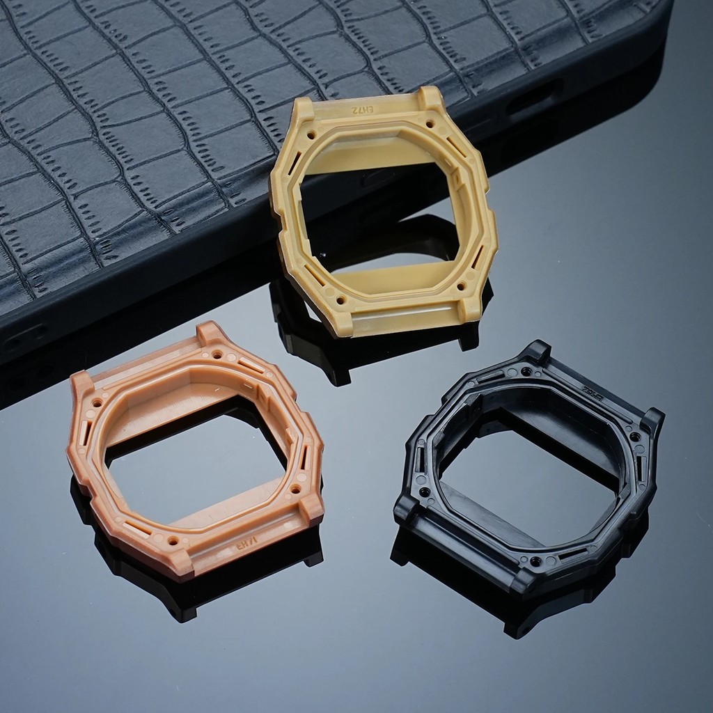 Watch accessories Modified Suit For Casio F91W F-91W-1 Series case mod kit Resin rubber Bezel watch