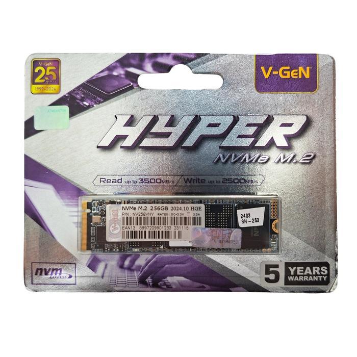 SSD NVMe V-GeN Hyper 256GB VGeN 256 GB M.2