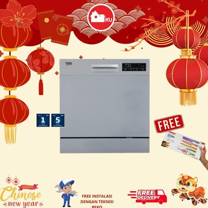 BEKO Dishwasher DTC36810S Mesin Cuci Piring
