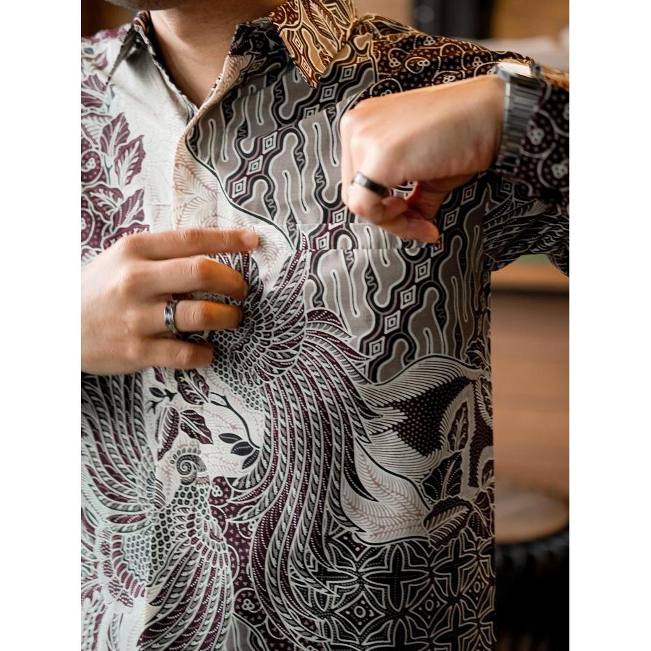 Hardi Batik - WIRAWAN Kemeja Batik Pria Lengan Panjang