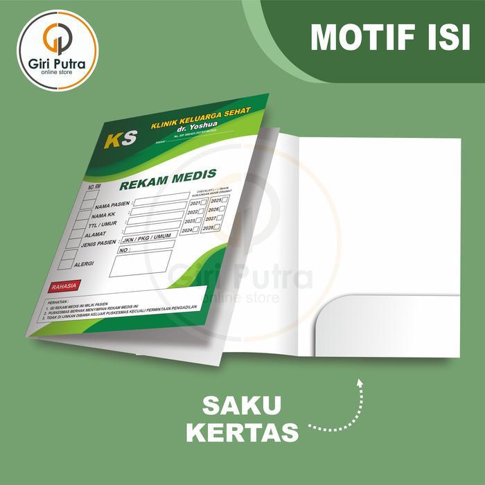 MAP FOLDER 50 PCS / MAP DINAS / MAP SEKOLAH / MAP KANTOR / MAP REKAM MEDIS