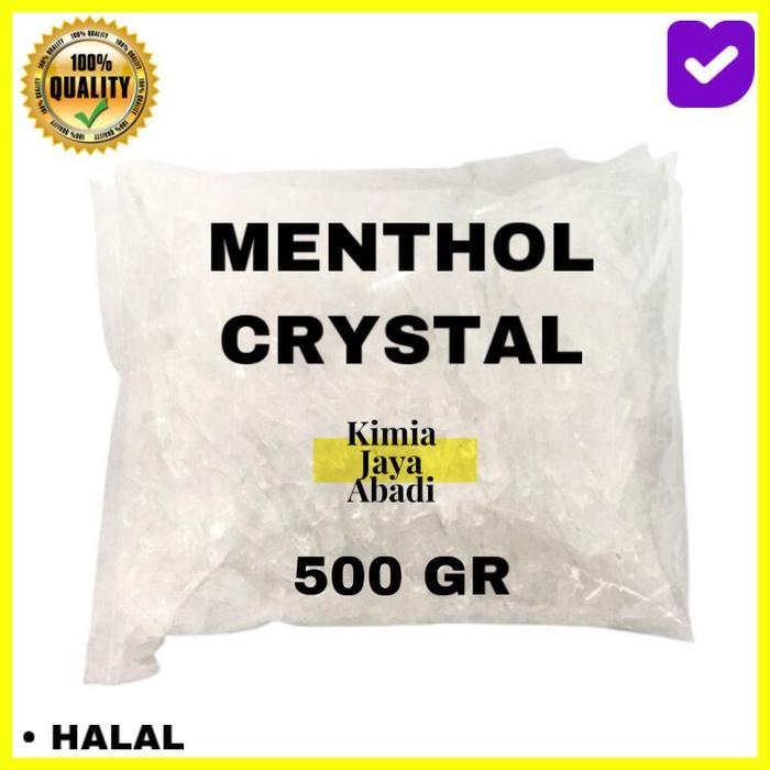 Menthol Crystal / Mentol Kristal / Mentol 500 gram Food Grade