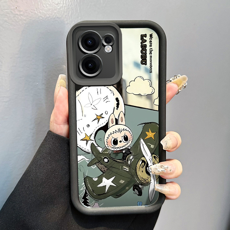 Casing Hp Untuk OPPO Reno 13F 4G Reno 13F 5G Reno13 F Case Casing HP Softcase Silikon Karakter Alien