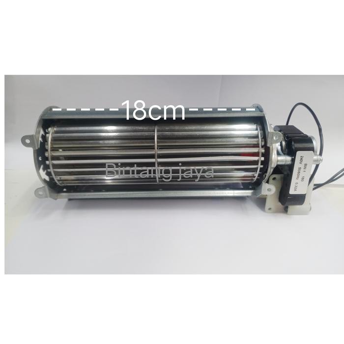 Berkualitas Cross Blower Fan Motor Showcase / Dinamo Fan Motor Showcase Terlariss 