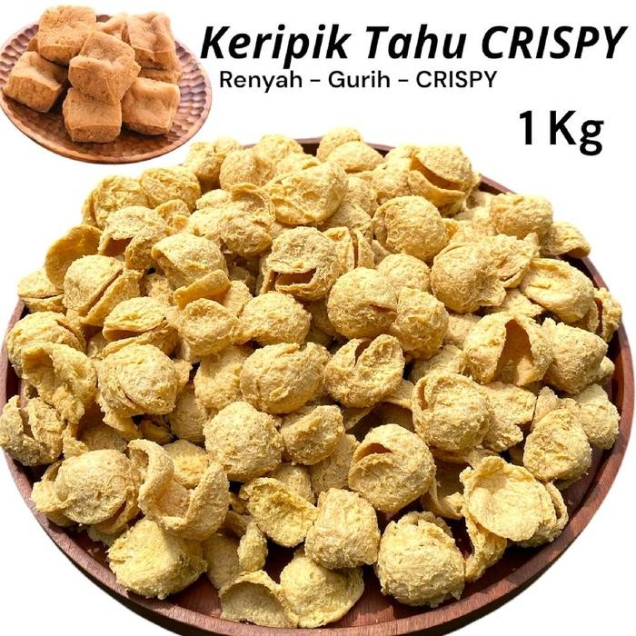 

KERIPIK TAHU CRISPY SUPER RENYAH 1 KG SNACK CEMILAN