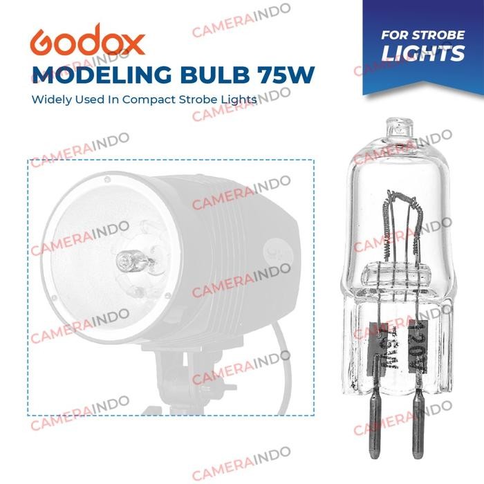 Pilihan- Modeling Bulb 230V 75W Lampu Bohlam Godox Mini Studio