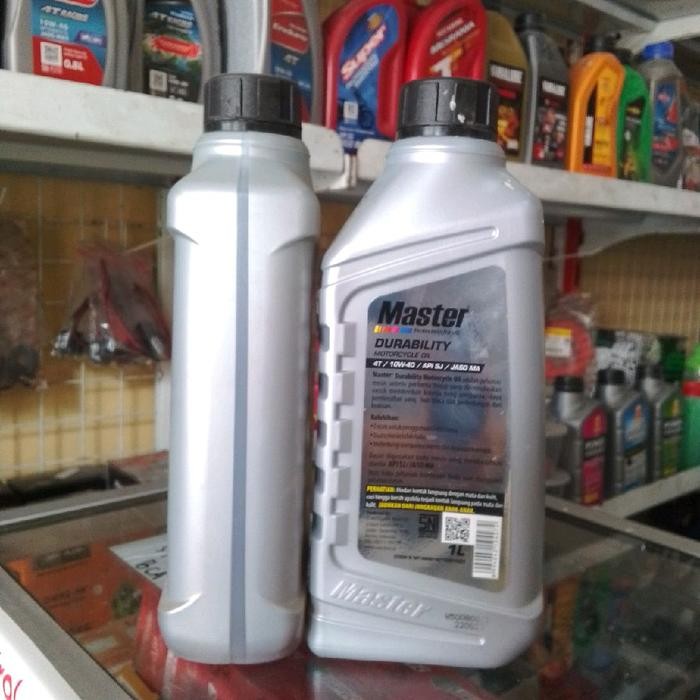 Oli Master 4T 10W-40 0.8L Api Sj/Jaso Ma