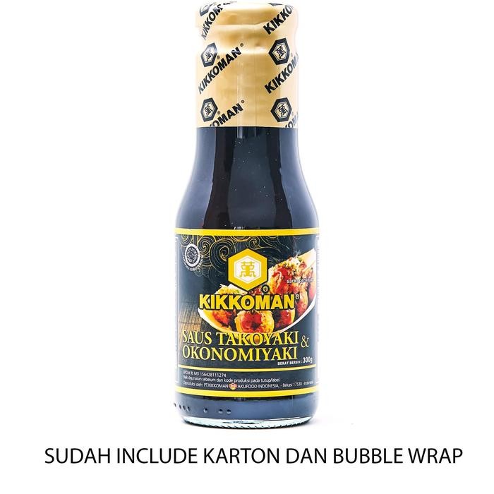 

Stok Baru Kikkoman Takoyaki & Okonomiyaki Sauce HALAL Botol 300 Gr