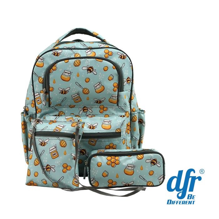 Dfr Tas Sekolah Anak Ransel Backpack Anti Air Cewek Cowok Clecy.